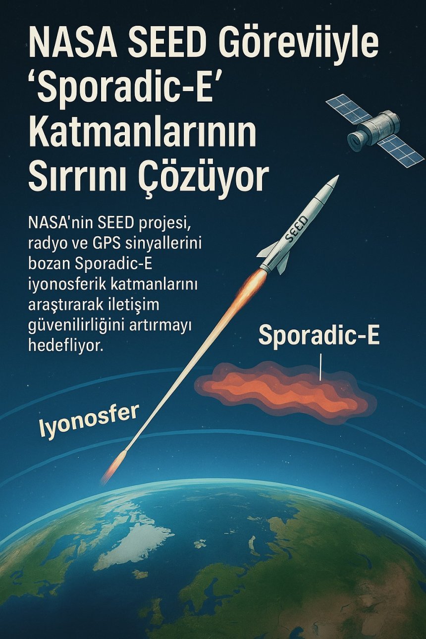NASA SEED Göreviyle “Sporadic-E” Katmanlarının Sırrını Çözüyor