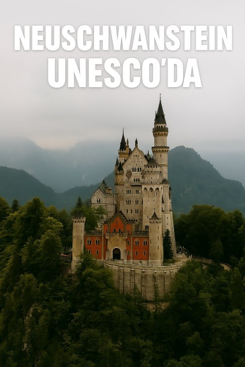 Neuschwanstein Şatosu UNESCO Listesine Alındı, Ziyaretçi Akını Krizi Yaşanıyor