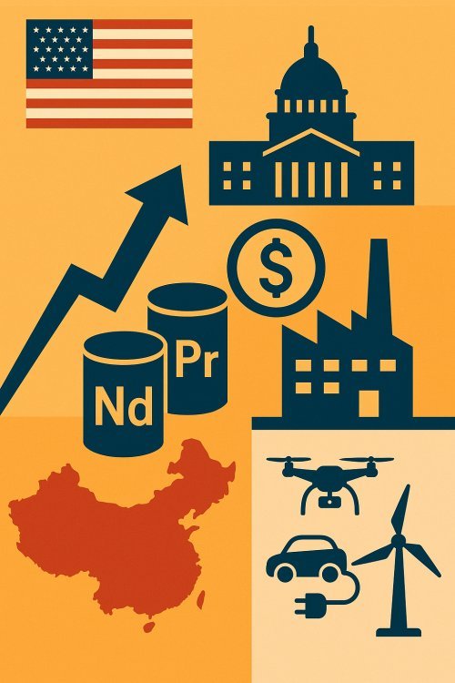 ABD, Çin'in Nadir Toprak Tekeline Karşı Tarihi Adım Attı!