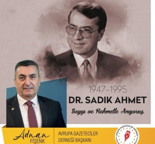 Batı Trakya'nın Yılmaz Savunucusu Dr. Sadık Ahmet 30. Ölüm Yıldönümünde Anılıyor