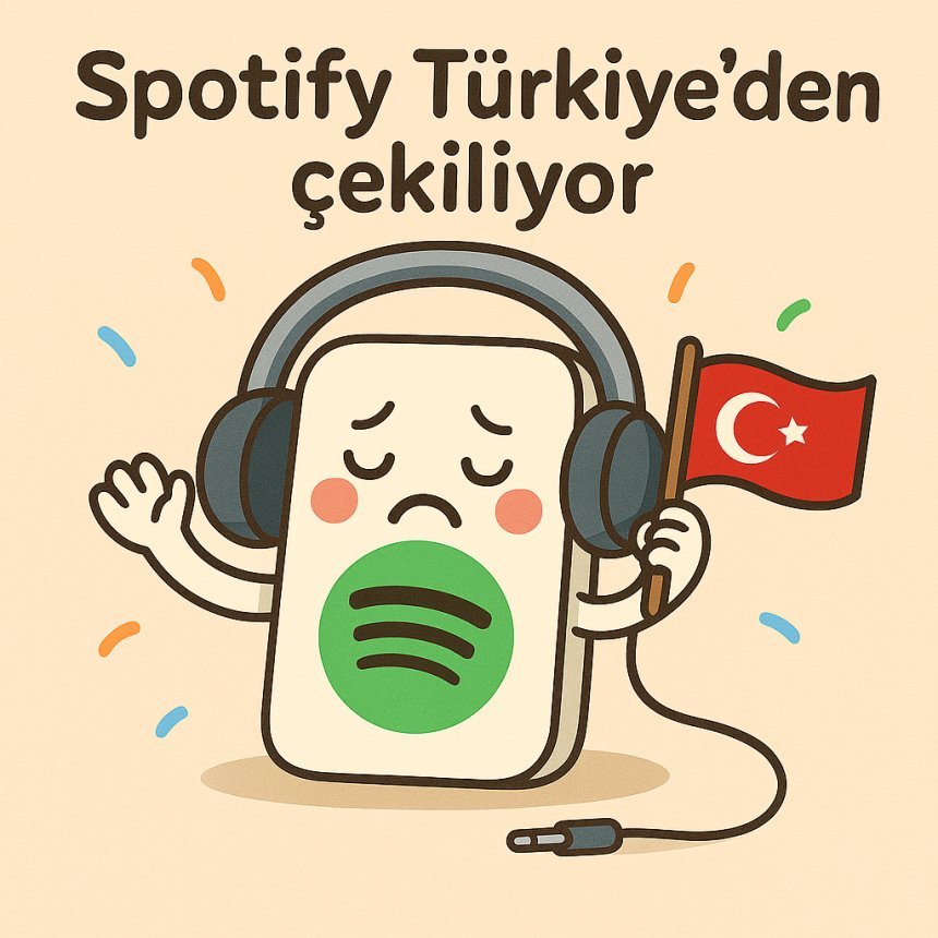 Spotify, Türkiye'den Çekilmeyi Değerlendiriyor